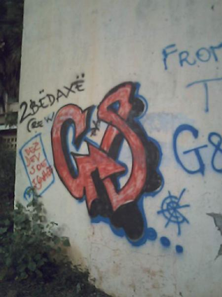 notre tag au scholl , je g fais